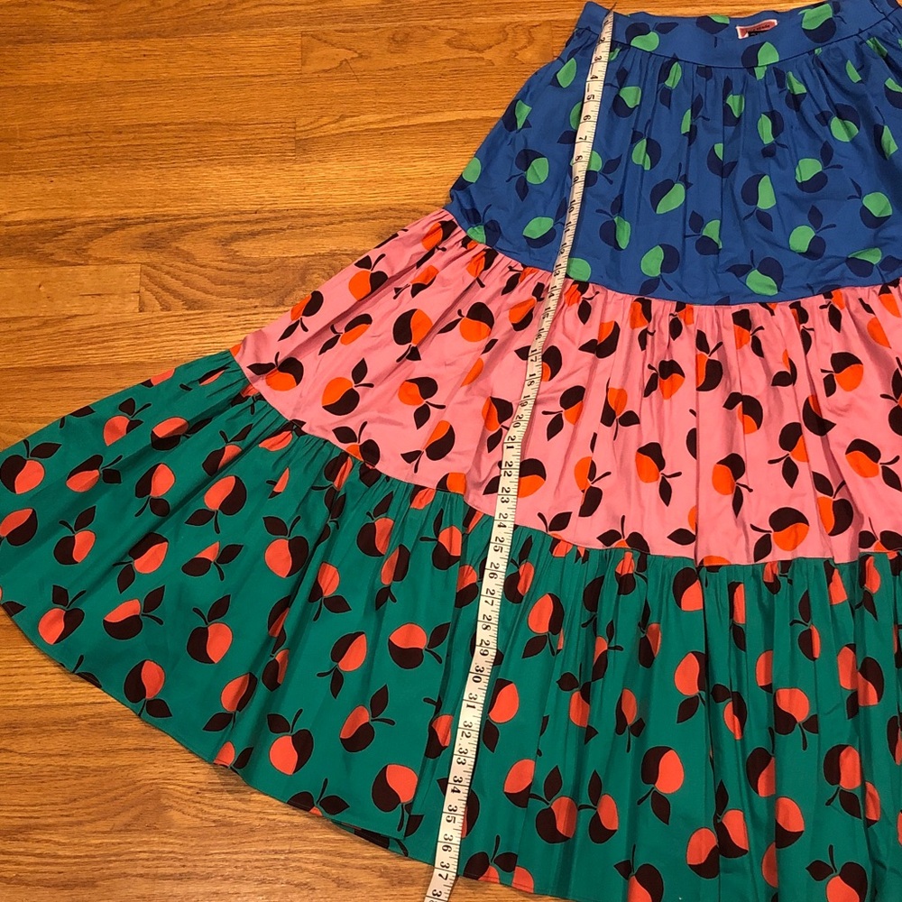 NWOT kate spade Multi-Panel Maxi Skirt. - Picture 4 of 8